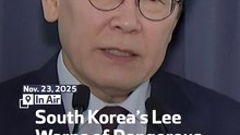 South Korea’s Lee Warns of Dangerous Standoff
