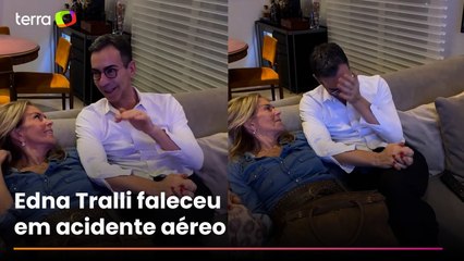 César Tralli se emociona ao lembrar da mãe em conversa com Helô Pinheiro