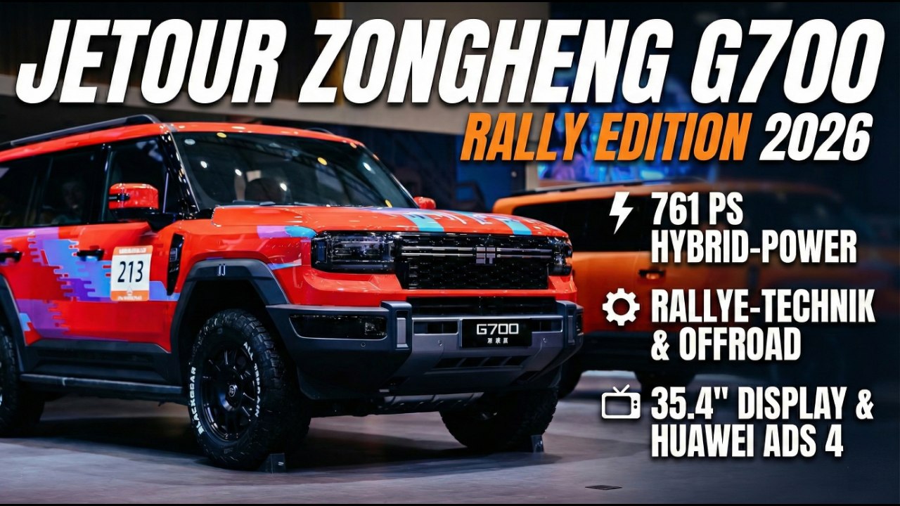 2026 Jetour G700 Taklimakan Edition im Detail – Hybrid-Power & Rallye-Technik