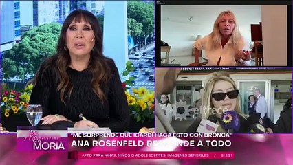 Tremendo momento al aire: la punzante pregunta de Moria Casán a Ana Rosenfeld sobre la China Suárez