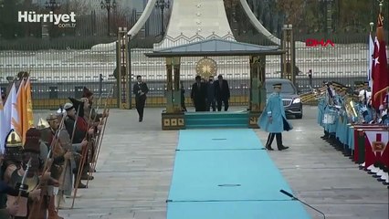 Güney Kore Başbakanı Beştepe'de: Erdoğan resmi törenle karşıladı