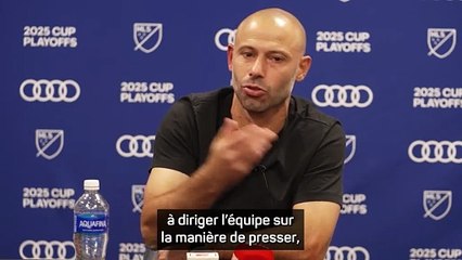 Mascherano : "C'est une fierté et un privilège d'entraîner Messi"