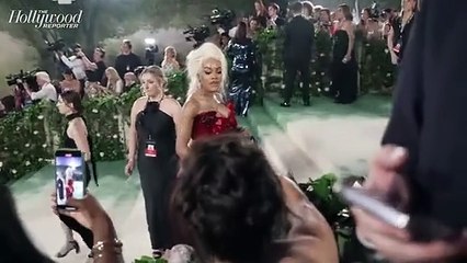 Teyana Taylor Teases Her Directorial Debut on the Met Gala Red Carpet | THR Video