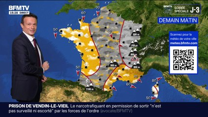 La météo pour ce mardi 25 novembre 2025