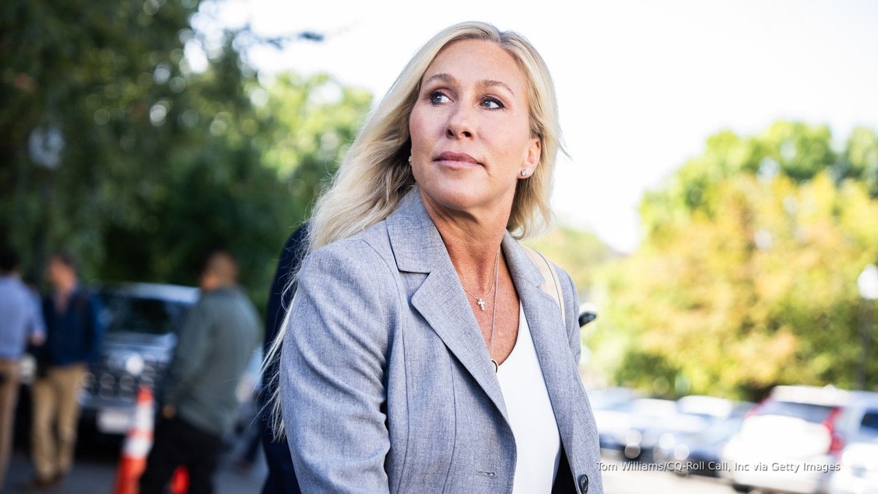 Marjorie Taylor Greene denies 2028 talk after Time report; Crockett takes swipe