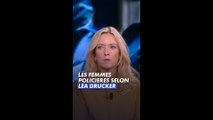 La réponse de Léa Drucker sur les rôles de flics qu'on lui propose comme Dossier 137