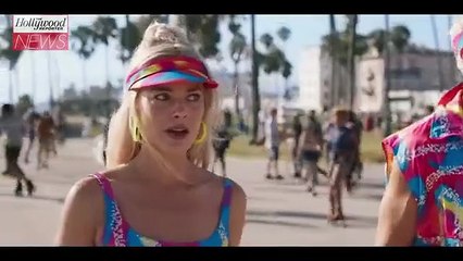 Greta Gerwig Reacts to Jo Koy 'Barbie' Joke at the 2024 Golden Globes | THR News Video