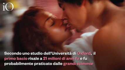 L'origine del bacio: secondo la scienza il primo risale a 21 milioni di anni fa