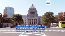 Spór Chiny-Japonia po wypowiedzi premier Takaichi ws. Tajwanu