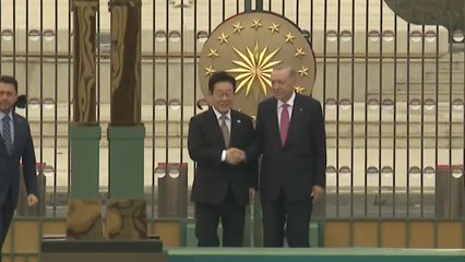 이 대통령, 에르도안 튀르키예 대통령과 소인수 회담 / YTN