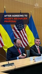 Ukraine to continue work on ‘refined’ peace plan to end war with Russia