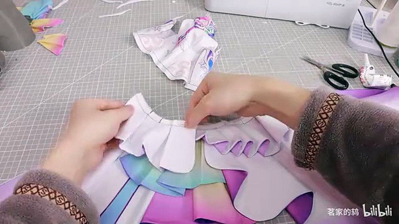 Dressing barbie doll