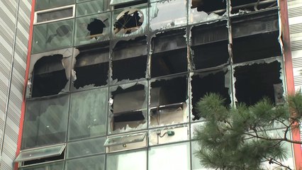 경기 고양 자동차검사소에서 불...소방관 1명 중상 / YTN