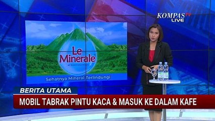 Terekam CCTV! Mobil Hantam Kafe di SPBU Temanggung, Pengemudi Diduga Mabuk