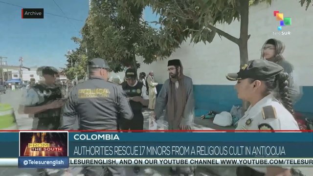 Colombia, authorities rescue 17 minors from a religious cult in Antioquia