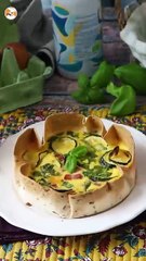 A quiche with a tortilla crust? it's possible! a light recipe, perfect for summer!