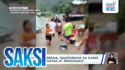 Bagyong Verbena, nagpabaha sa ilang bahagi ng Visayas at Mindanao | Saksi