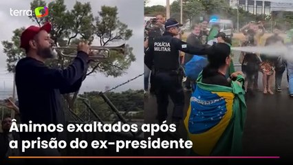 Champagne e marcha fúnebre: prisão de Bolsonaro gera discussão na superintendência da PF