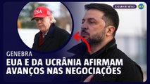 Diálogos em Genebra mostram progresso, afirmam EUA e Ucrânia