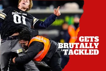 Shedeur Sanders becomes the unfortunate reason a fan gets brutally tackled by security