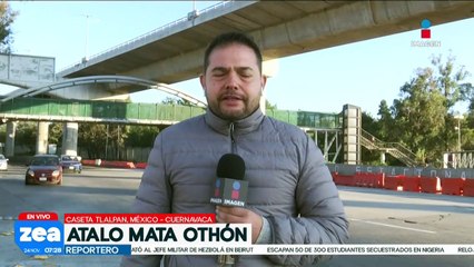 Así se encuentra la México-Cuernavaca, previo al megabloqueo nacional