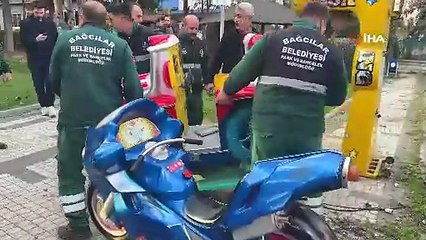 Bağcılar’da Çocuk Parkında 5 Çocuk Akıma Kapıldı!