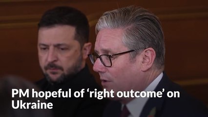 PM hopeful of ‘right outcome’ on Ukraine ahead of coalition of the willing talks