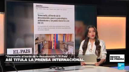 "Venezuela, al borde de lo desconocido: guerra psicológica y un pulso incierto con EE. UU.": 'El País'