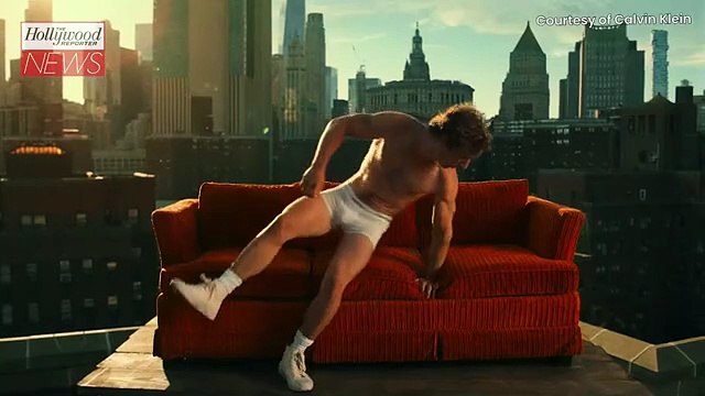 Jeremy Allen White Strips Down in Steamy New Calvin Klein Campaign | THR News Video