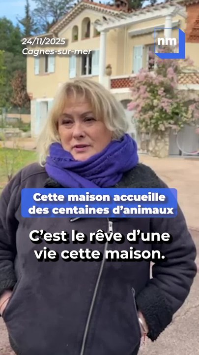 Cette maison accueille des centaines d'animaux maltraités, et elle se trouve dans les Alpes-Maritimes