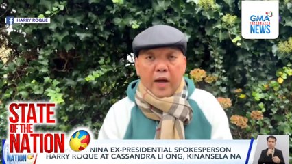 Pasaporte nina ex-Presidential Spokesperson Harry Roque at Cassandra Li Ong, kinansela na | SONA