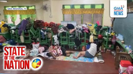 Ulan at hangin ng Bagyong Verbena, ramdam na sa ilang lugar sa Samar | SONA