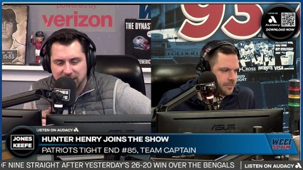 Jones & Keefe: Hunter Henry says the Patriots need to "Get better fast"