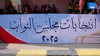 تصويت المستشارة أمل عمار رئيسة المجلس القومي للمرأة في انتخابات مجلس النواب ٢٠٢٥