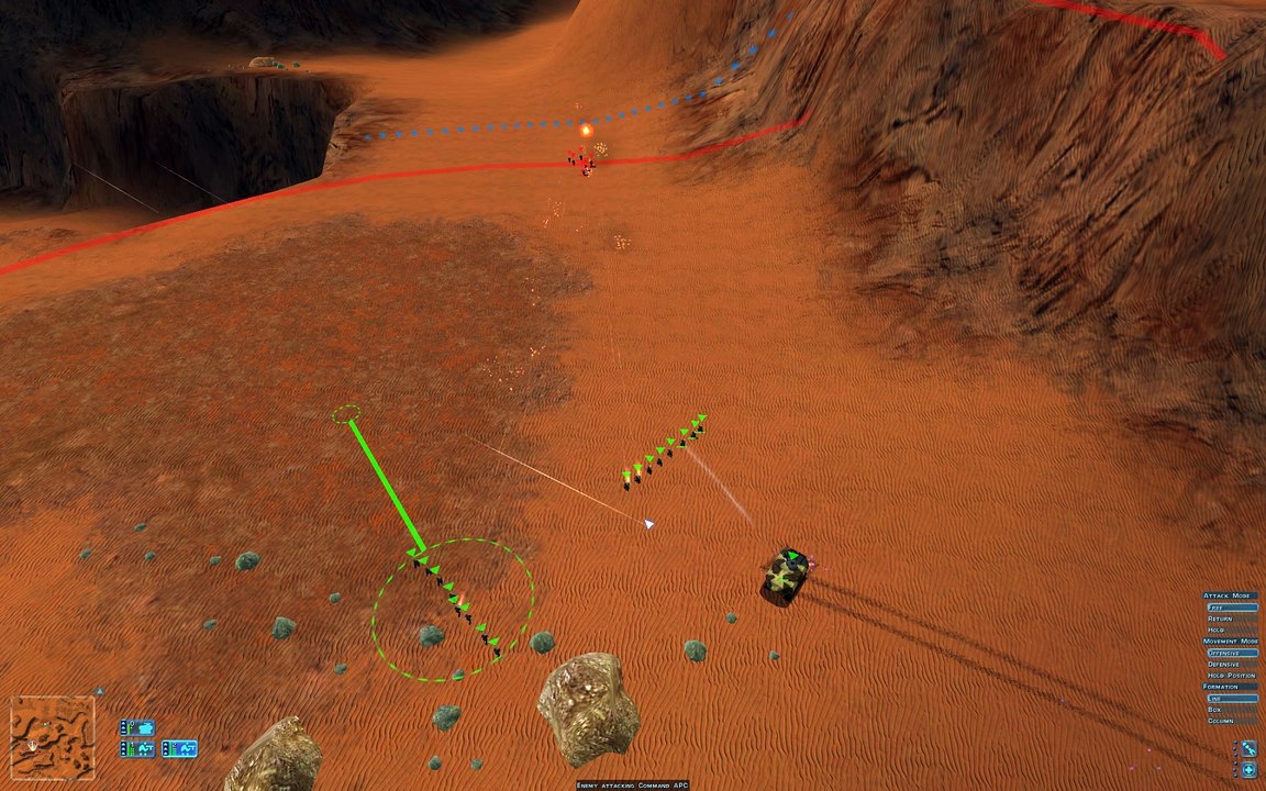 Ground Control: campaign: mission 2: The Defector. Hard, defeat