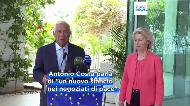 Colloqui di pace per l'Ucraina: l'Ue chiede pieno coinvolgimento su sanzioni e beni russi