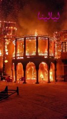 حريق يلتهم مدينة "النويلاتي".. والخسائر تتجاوز المليون ونصف مليون دولار