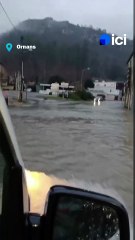 Inondations à Ornans
