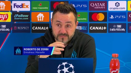 De Zerbi : "Ce n’est pas décisif, mais c’est très important"