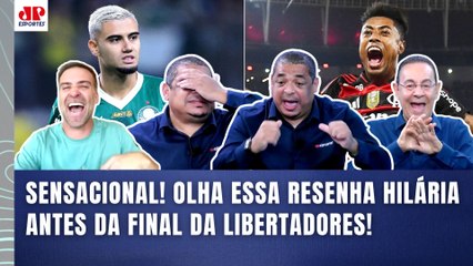 "FOD%U, MERMÃO!!! Se o FLAMENGO FOR CAMPEÃO contra o PALMEIRAS nessa FINAL..." VAMPETA HILÁRIO!