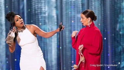 'Awards Chatter' Live Podcast: Maya Rudolph Reveals if She Would Host the Oscars | THR Video