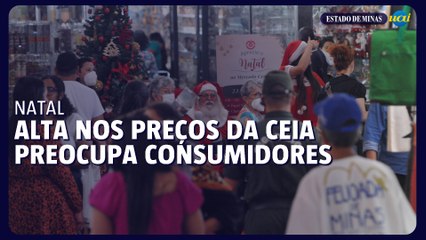 Preços dos produtos para ceia de Natal não param de subir