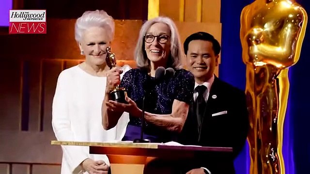 Governors Awards: Angela Bassett Receives Honorary Oscar, Michelle Satter Dedicates Honor to Murdered Son & More | THR News Video