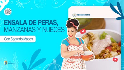 Receta de ensalada de peras