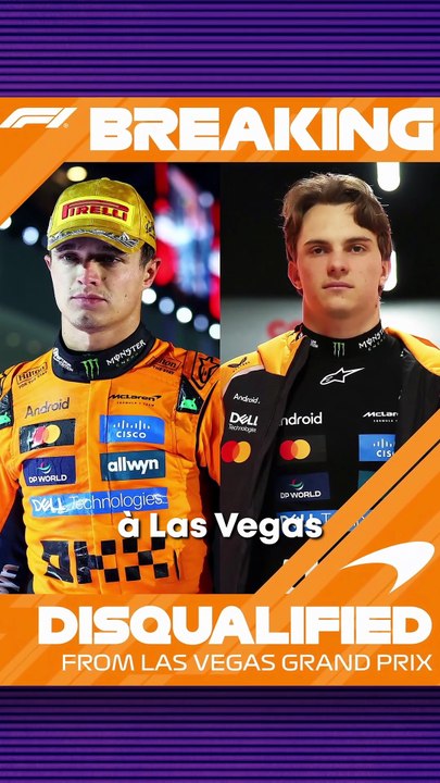 C’est la catastrophe pour McLaren au Grand Prix de Las Vegas ! 🤯