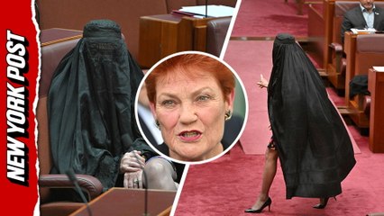 Australian Senator Suspended After Burka Stunt Sparks Uproar