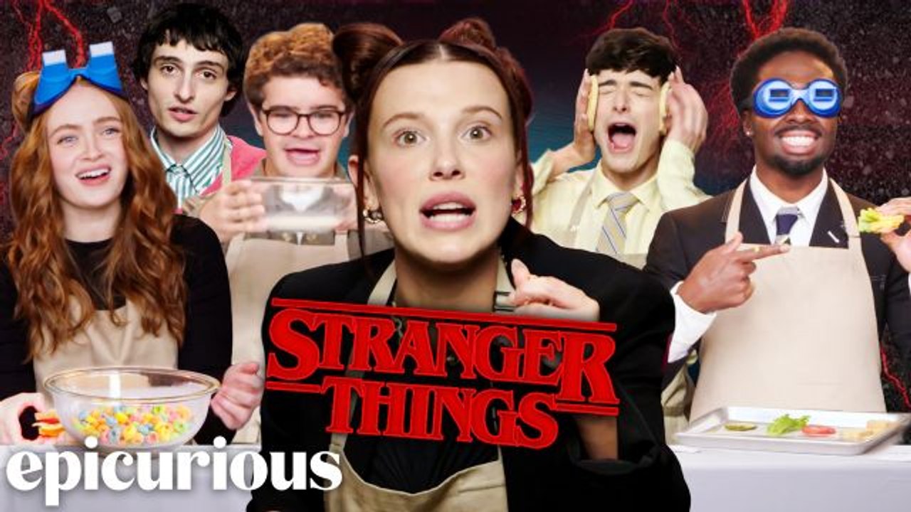‘Stranger Things’ Cast Test Their Basic Culinary Skills