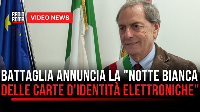 L’assessore Battaglia annuncia la “Notte bianca delle Carte d’Identità Elettroniche”
