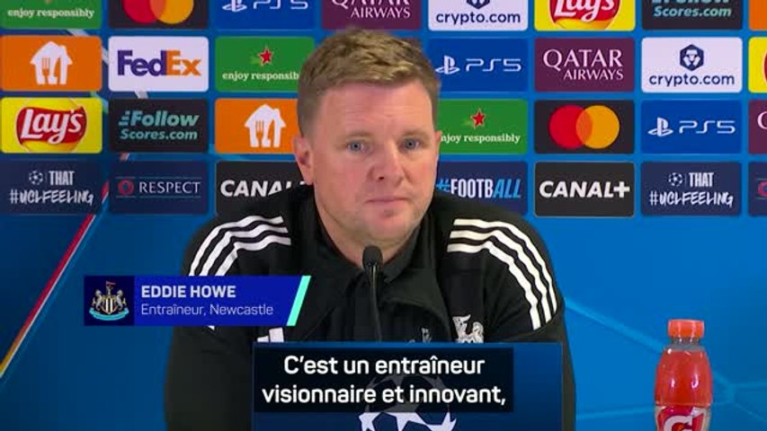 Newcastle - Eddie Howe loue Roberto De Zerbi et prépare la bataille du milieu