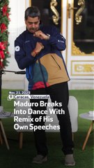 Maduro Breaks Into Dance With Remix of His Own Speeches